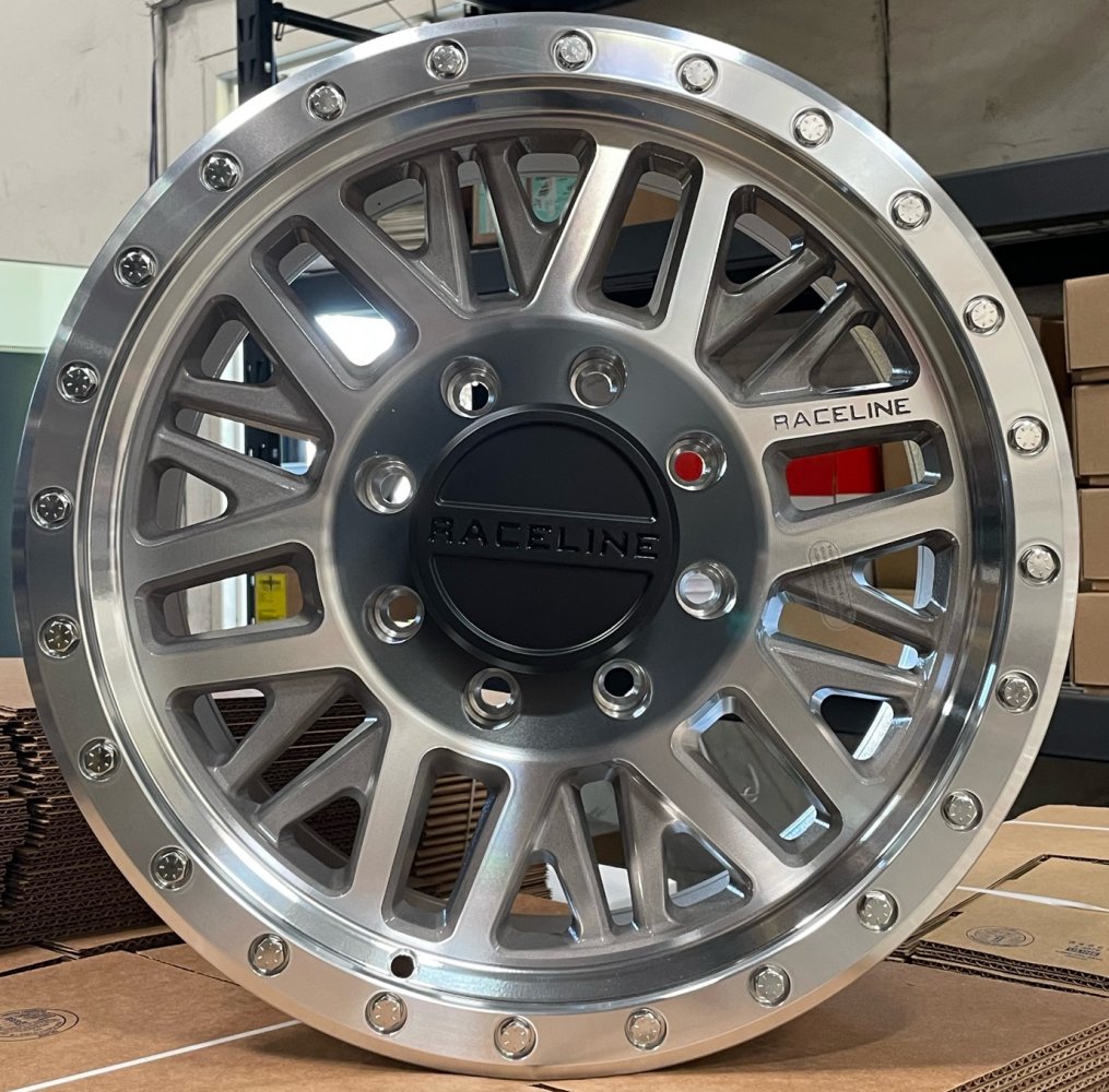 17x9 Raceline 951MC Ryno Machined 8x180 -12mm - Flex Offroad