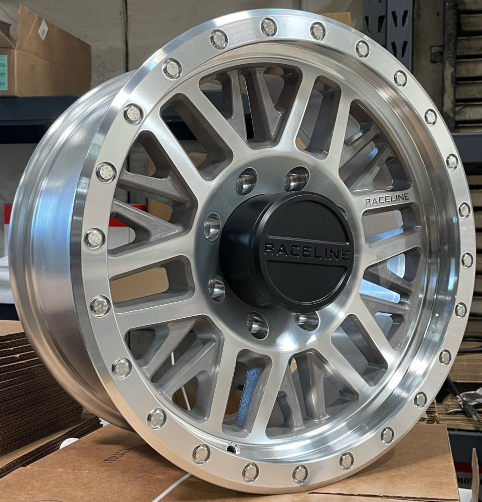 17x9 Raceline 951MC Ryno Machined 8x180 -12mm - Flex Offroad