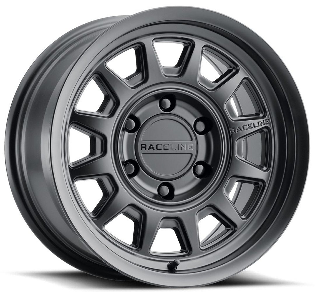 17x8.5 Raceline 952B Aero HD Satin Black 6x135 18mm - Flex Offroad