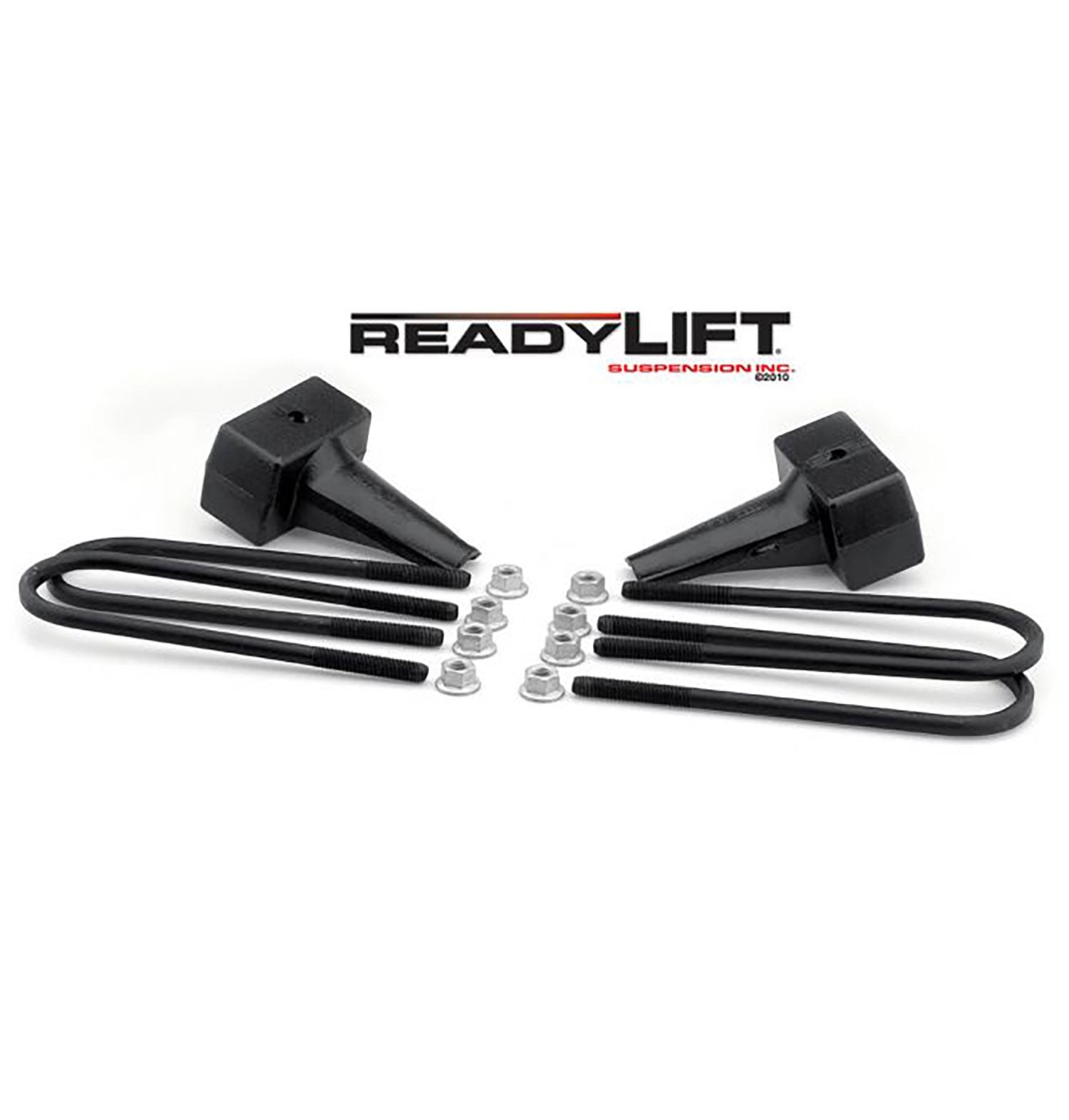 ReadyLIFT 4" Rear Block Kit 1999-2010 Ford F-250/ F-350/ F-450 Super Duty (1 Piece Drive Shaft) 66-2094 - Flex Offroad