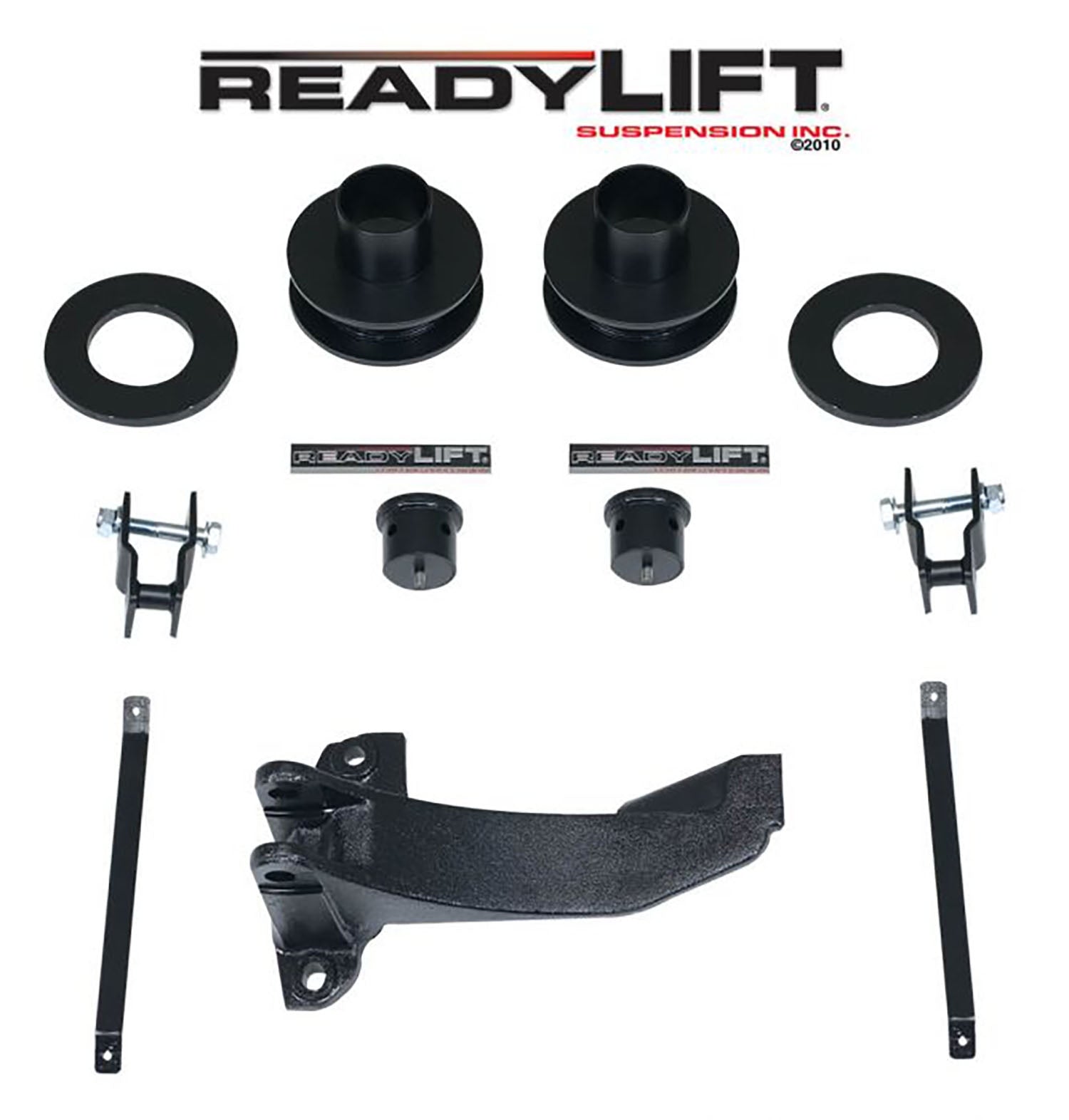 ReadyLIFT 2.5" Front Leveling Kit w/ Track Bar Bracket 2008-2010 F-250/F-350/F-450 Super Duty 4WD 66-2516 - Flex Offroad
