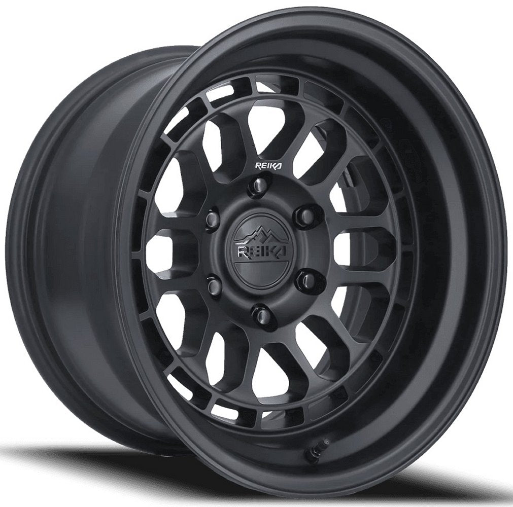 17x9 Reika R35 Rambler Satin Black (Flow Formed) 5x5/127 -38mm - Flex Offroad