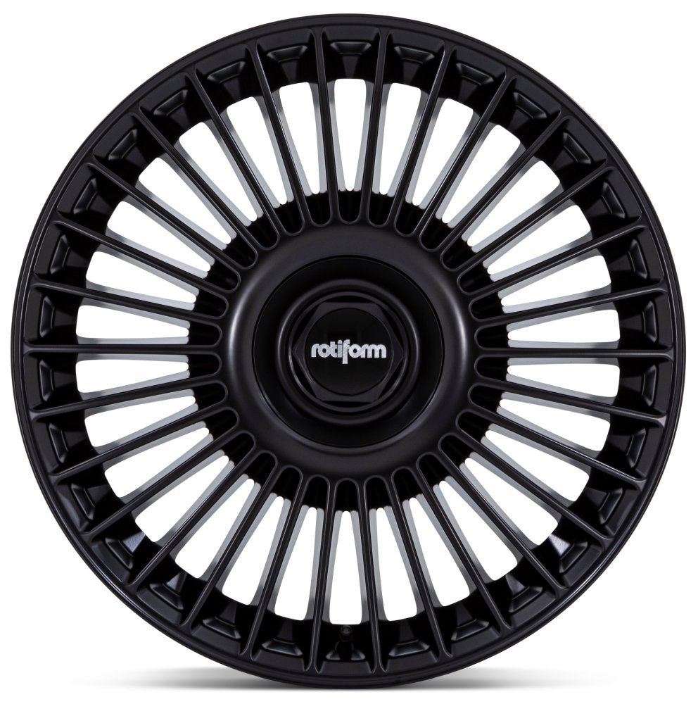 22X10 Rotiform GRZ Matte Black RC202 5x112 5x120 20mm - Flex Offroad