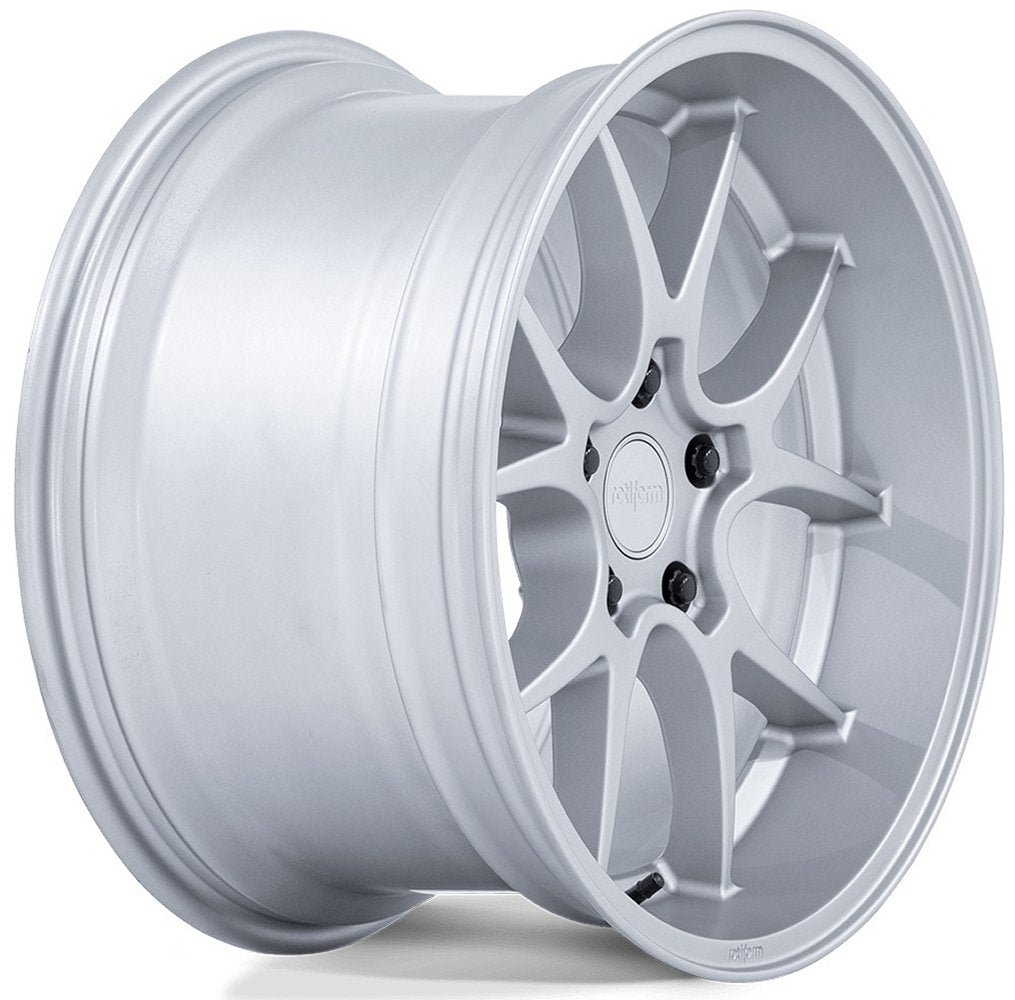 19X10.5 Rotiform LTN-J Matte Silver RC207 5x112 35mm