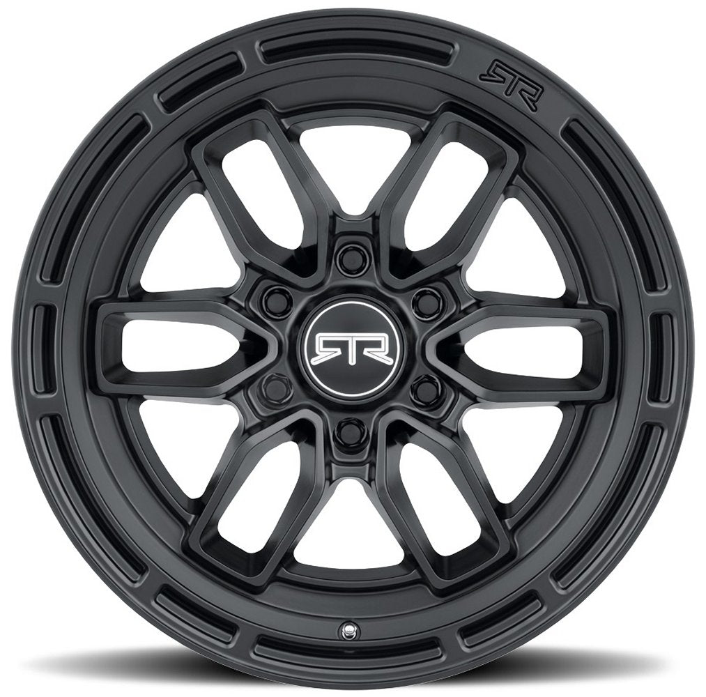 17x9 RTR EVO 6 Bronco / Ranger Satin Black (Flow Formed) 6x5.5/139.7 30mm - Flex Offroad