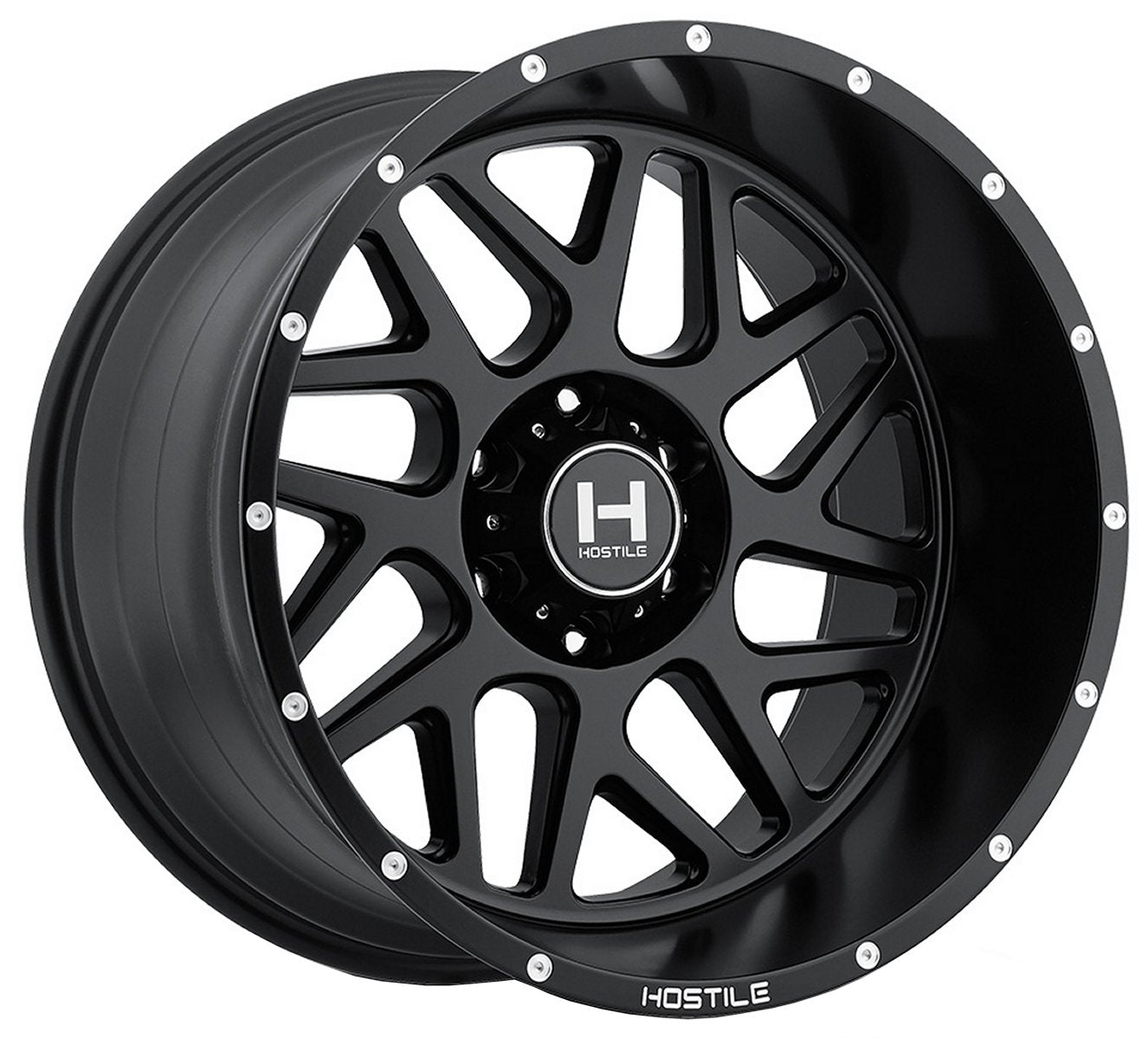 22x10 Hostile H108 Sprocket Asphalt 6x135 -25mm
