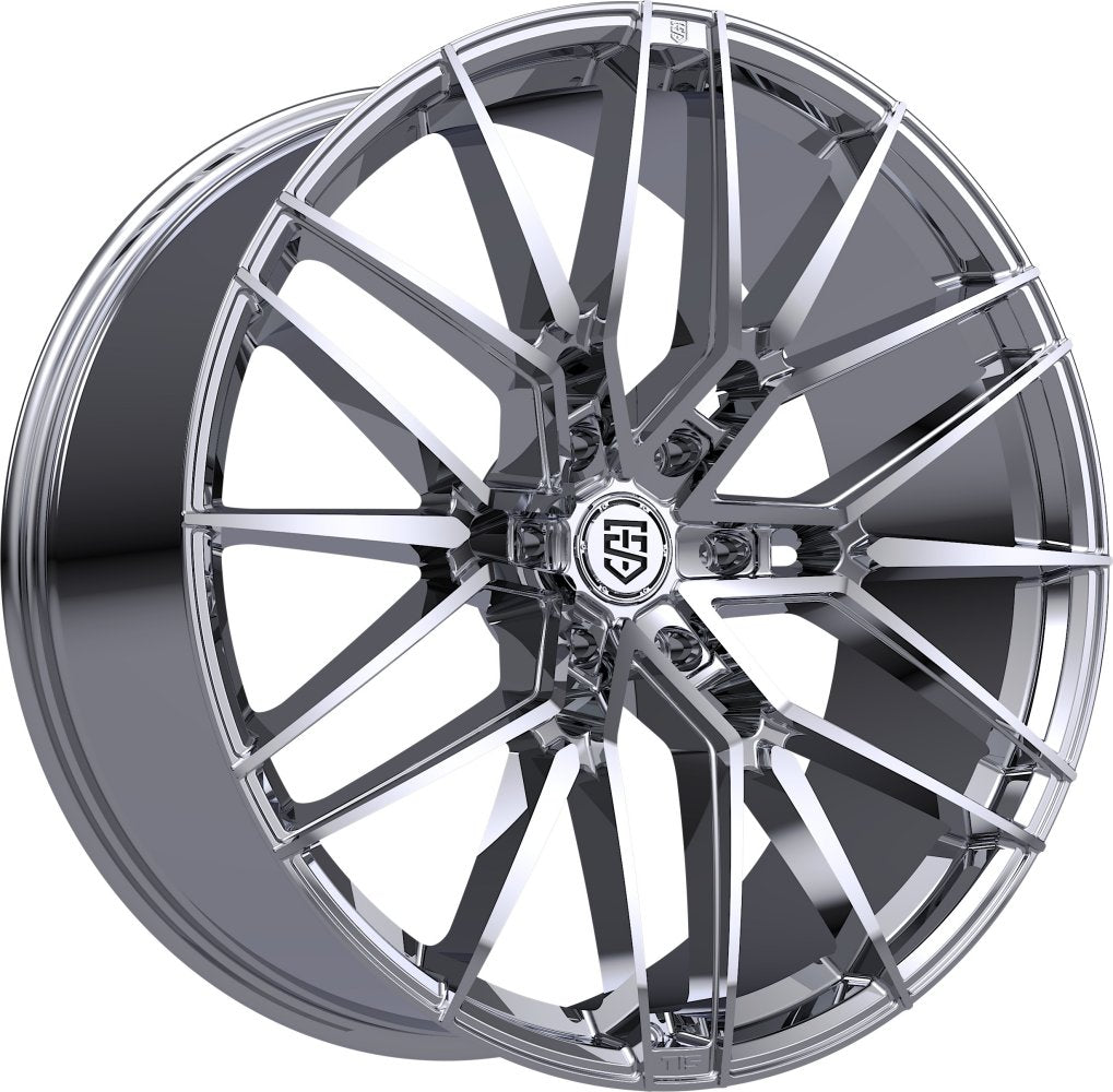 (Special Pricing) 24X10 TIS Motorsports 506C Chrome 6x135 24mm
