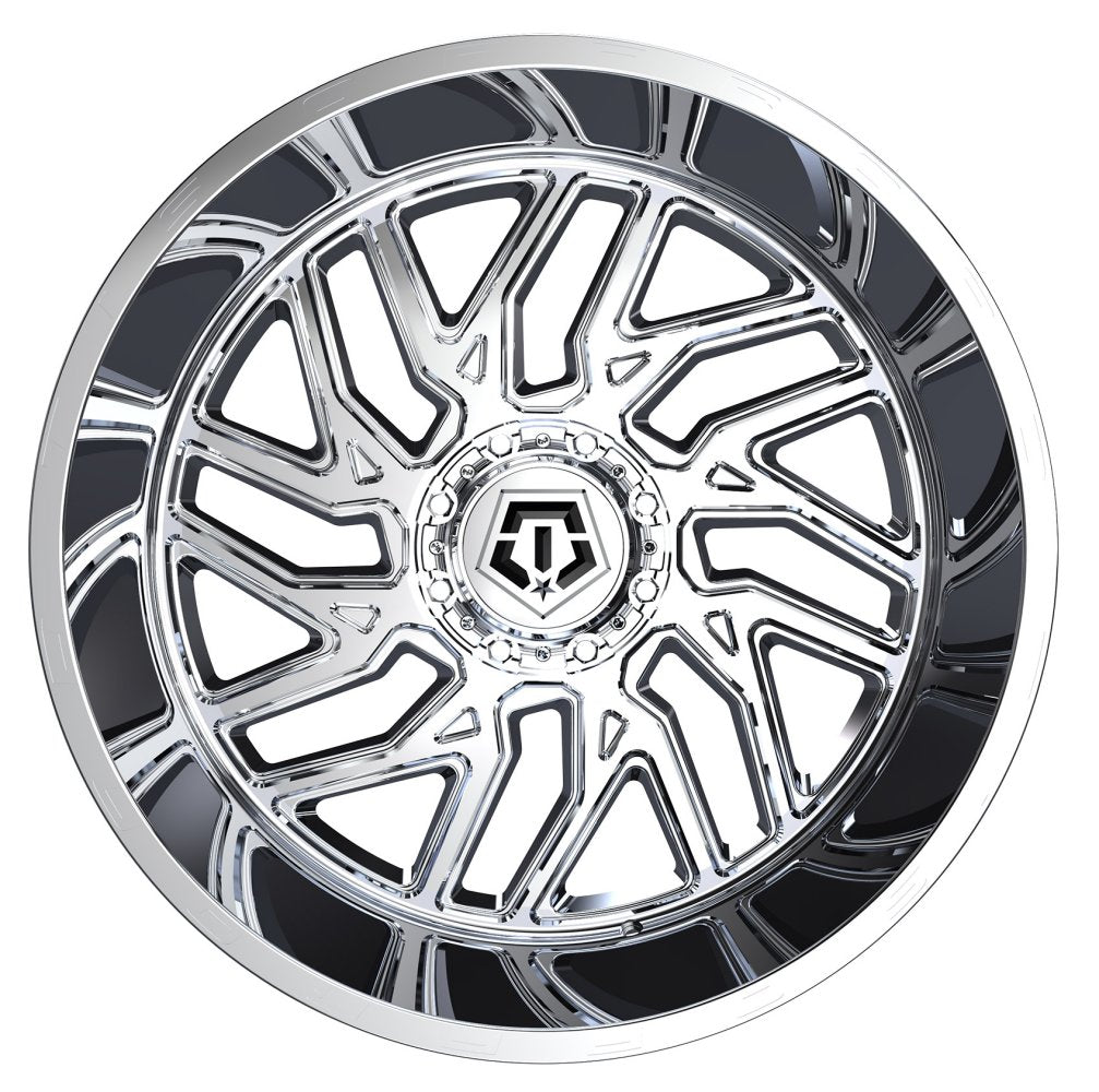 22x12 TIS Off-Road 544C Chrome (* May Require Trimming) 5x5/127 5x5.5/139.7 -44mm - Flex Offroad