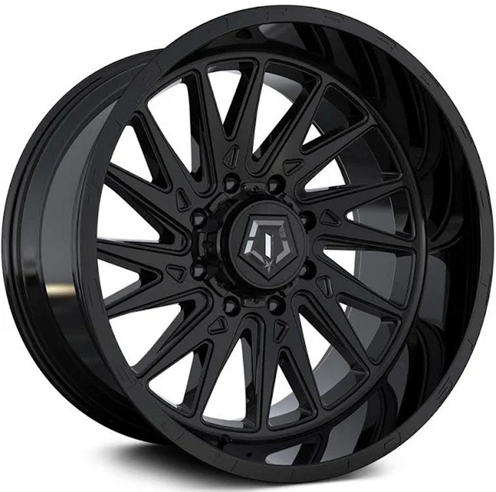 20x10 TIS Off-Road 547B Gloss Black 8x180 -19mm - Flex Offroad