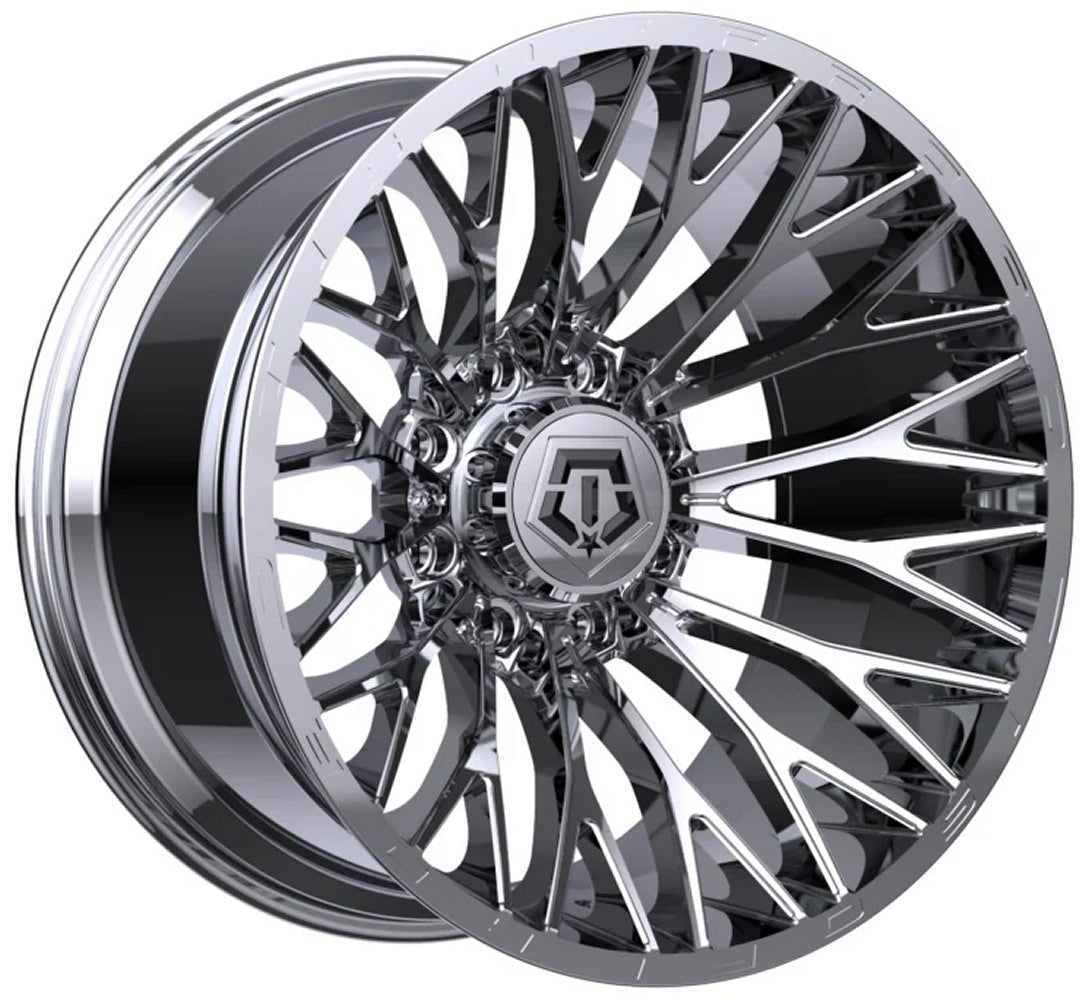 20X10 TIS Off-Road 566C Chrome Plated (8-Lug) 8x170 -24mm