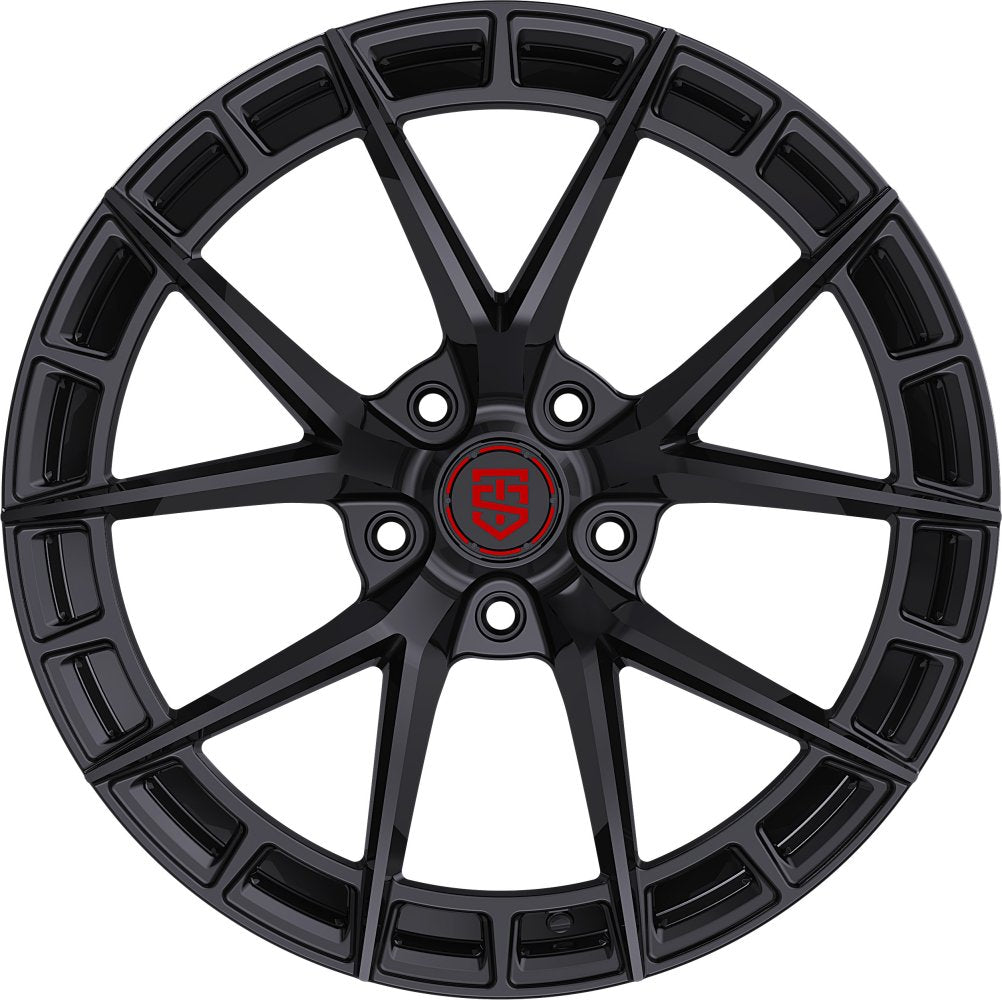 (Special Pricing) 18X8 TIS Motorsports 504B Gloss Black 5x112 35mm