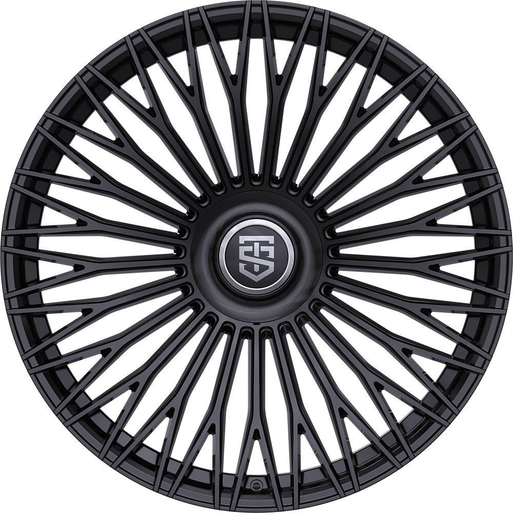 22X9 TIS Motorsports 507B Gloss Black 5x4.5/114.3 5x120 40mm