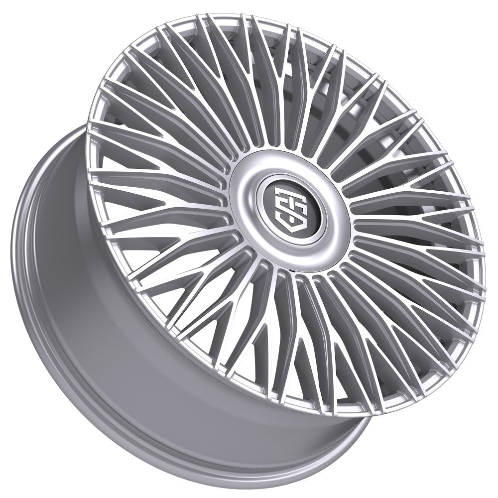 22X10 TIS Motorsports 507S Gloss Silver 6x135 6x5.5/139.7 24mm