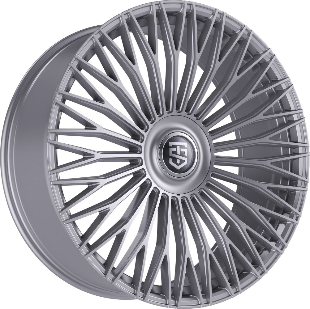 22X10 TIS Motorsports 507S Gloss Silver 6x135 6x5.5/139.7 24mm
