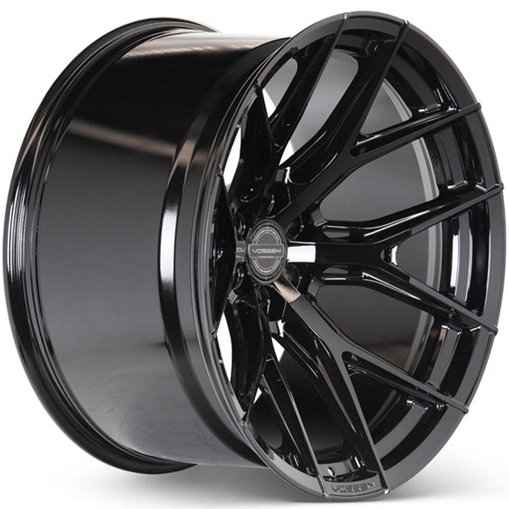 22x12 Vossen HF6-4 Gloss Black (Hybrid Forged) (Extreme Deep Concave) 6x5.5/139.7 -44mm - Flex Offroad