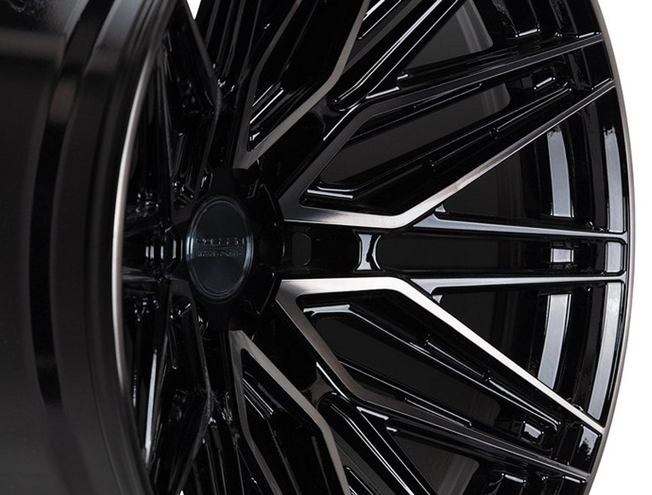 24x10 Vossen HF6-5 Gloss Black Tinted (Hybrid Forged) (Deep Concave) 6x5.5/139.7 25mm - Flex Offroad