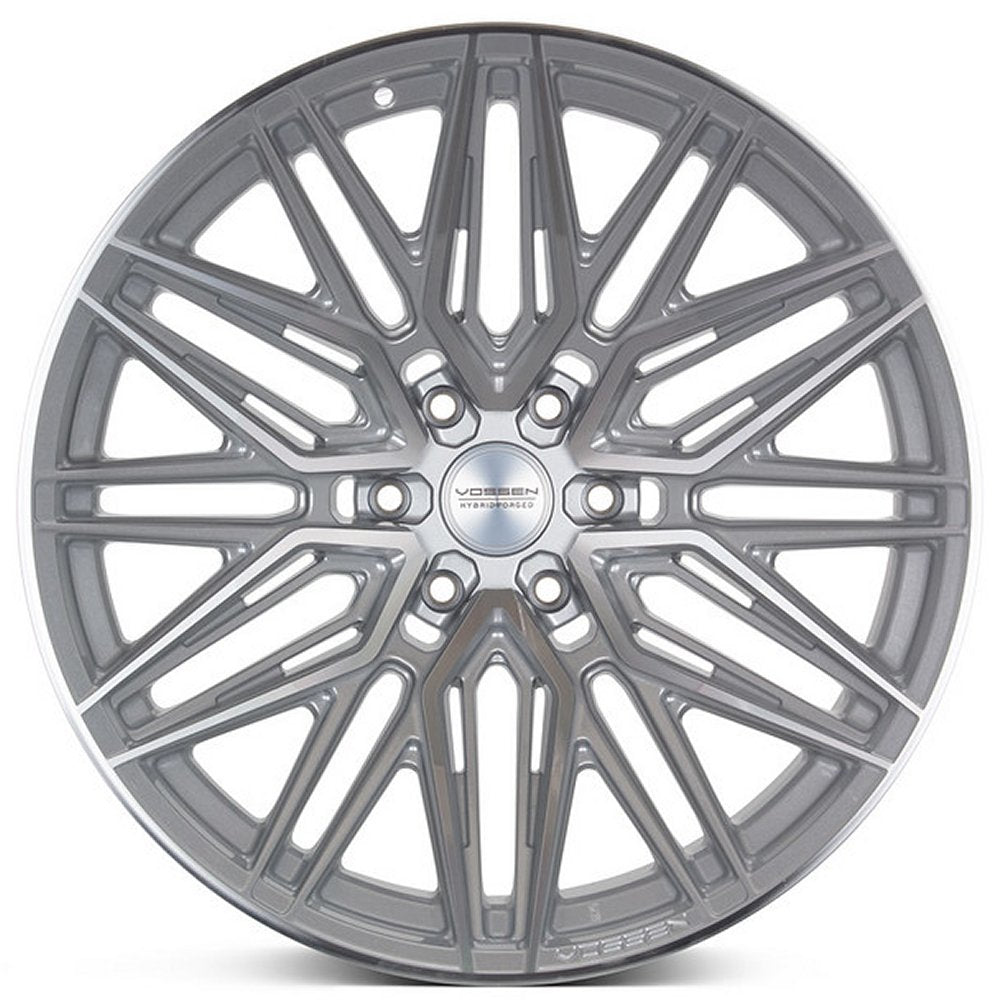 20x9.5 Vossen HF6-5 Silver Polished (Hybrid Forged) (Super Deep Concave) 6x135 15mm - Flex Offroad
