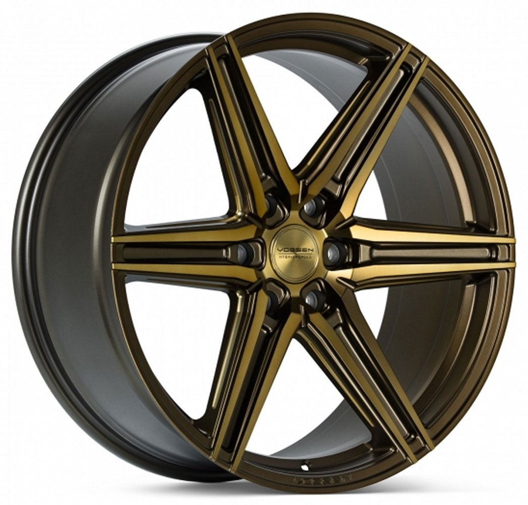 20x9.5 Vossen HF6-2 Tinted Matte Bronze (Hybrid Forged) (Deep Concave) 6x135 15mm
