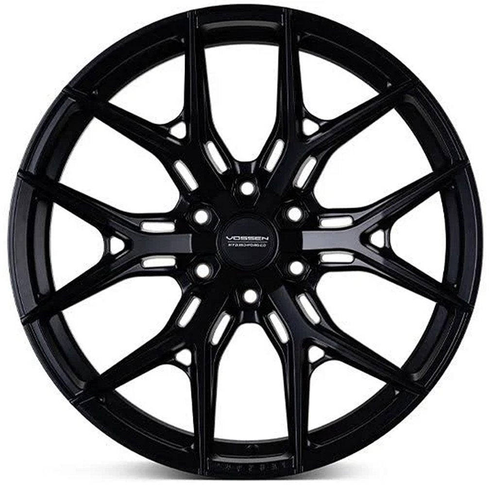 18x9 Vossen HF6-4 Gloss Black (Hybrid Forged) (Deep Concave) 6x5.5/139.7 0mm - Flex Offroad