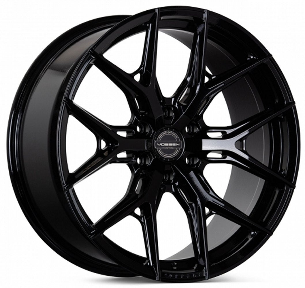 20x9.5 Vossen HF6-4 Gloss Black (Hybrid Forged) (Deep Concave) 6x5.5/139.7 15mm