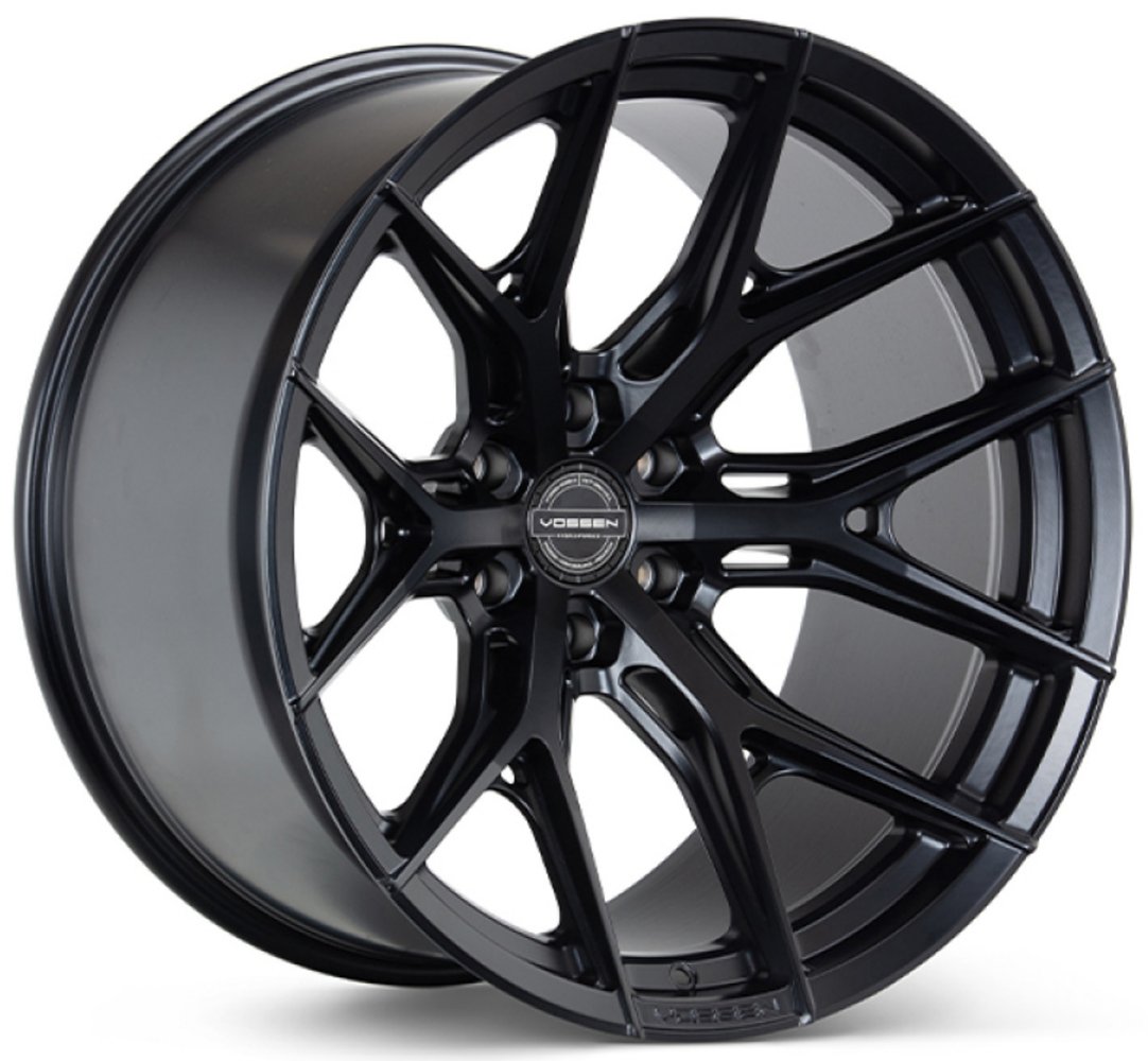 22x10 Vossen HF6-4 Gloss Black (Hybrid Forged) (Super Deep Concave) 6x5.5/139.7 -18mm - Flex Offroad