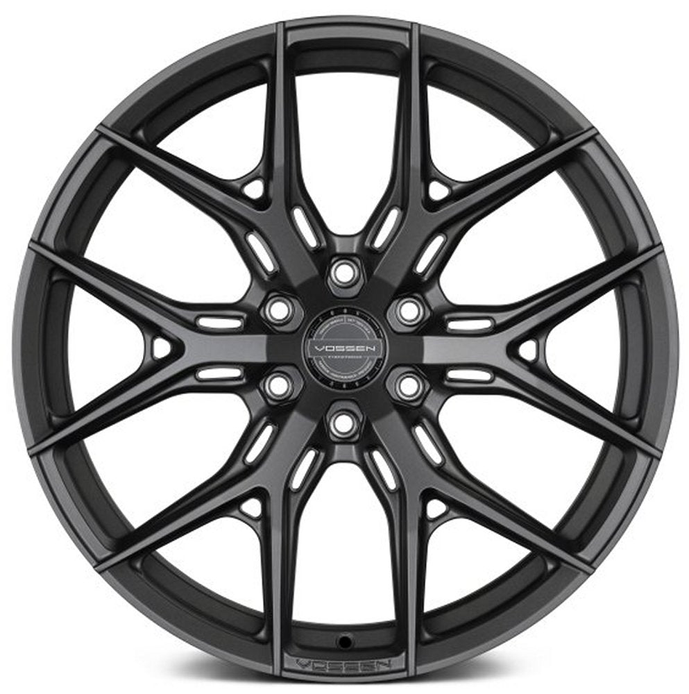 24x10 Vossen HF6-4 Matte Gunmetal (Hybrid Forged) (Deep Concave) 6x135 25mm - Flex Offroad