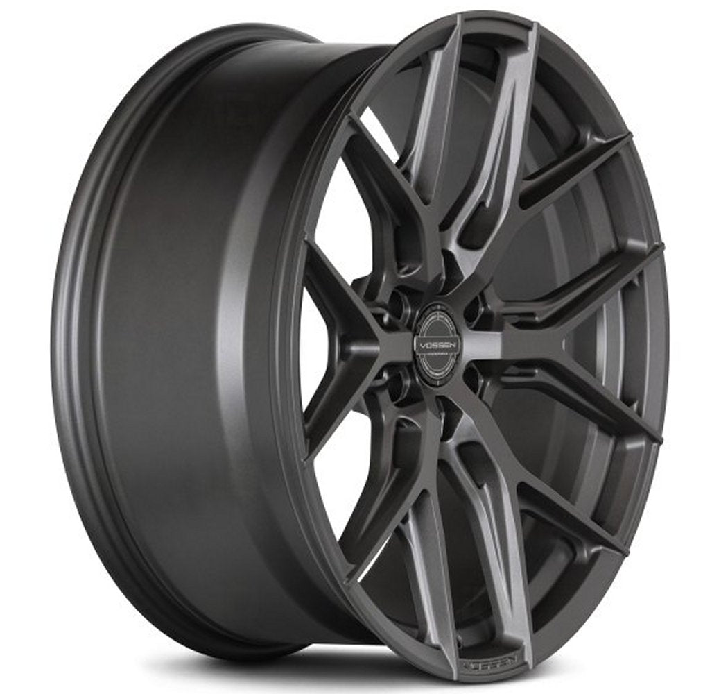 24x10 Vossen HF6-4 Matte Gunmetal (Hybrid Forged) (Deep Concave) 6x135 25mm - Flex Offroad