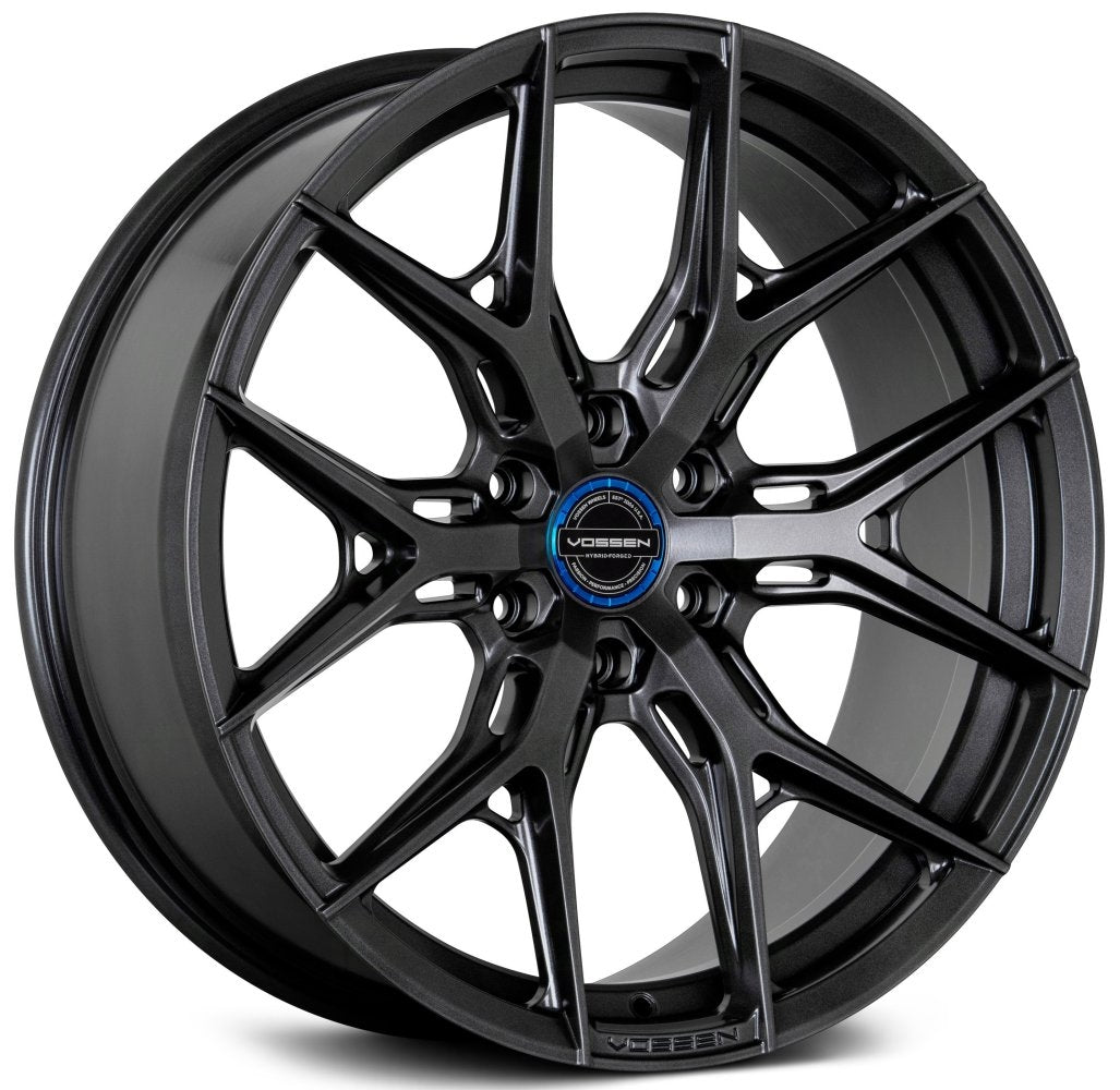 20x9 Vossen HF6-4 Matte Gunmetal (Hybrid Forged) (Deep Concave) 6x5.5/139.7 18mm - Flex Offroad