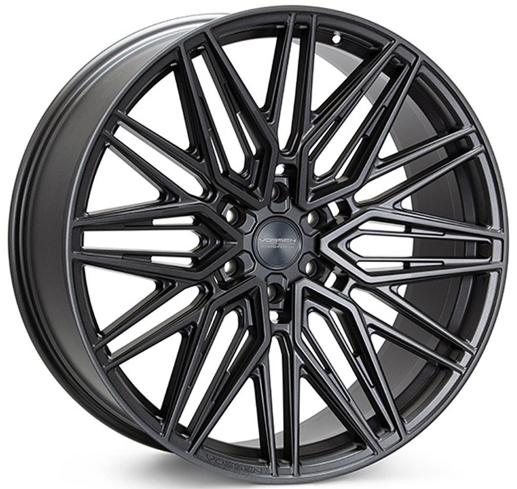 20x10 Vossen HF6-5 Matte Gunmetal (Hybrid Forged) (Super Deep Concave) 6x5.5/139.7 -18mm - Flex Offroad