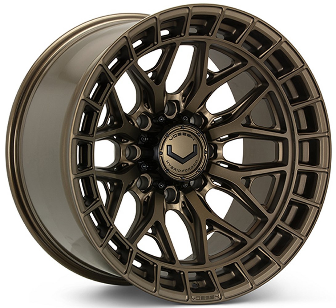 24X12 Vossen HFX-1 Bronze (Hybrid Forged) (* May Require Trimming) (Extreme Deep Concave) 8x180 -44mm