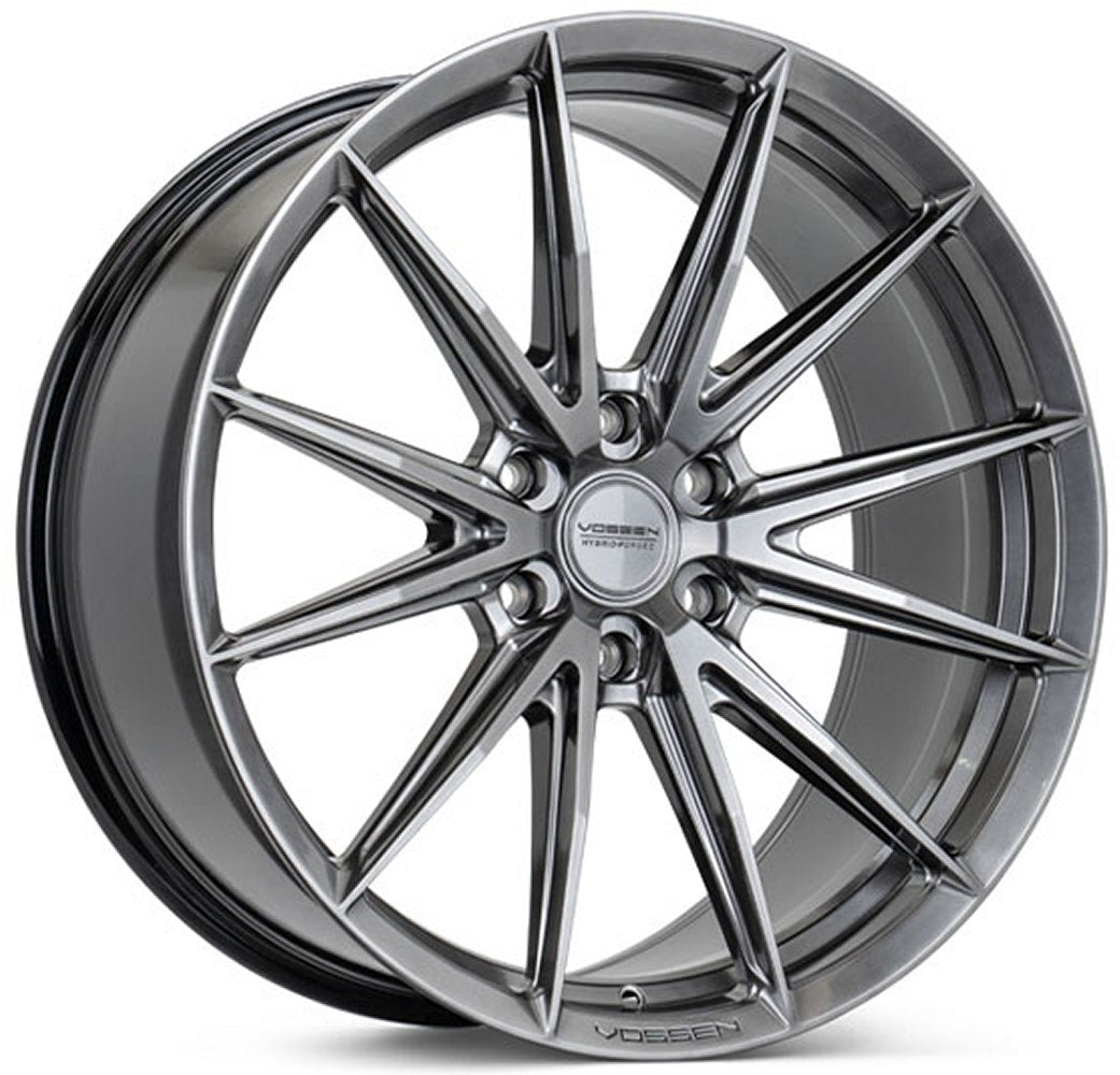 22X10 Vossen HFX-2 Hyper Gunmetal (6-Lug) (Deep Concave) 6x135 -18mm