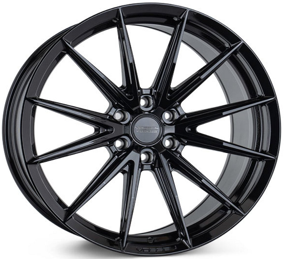 18X9 Vossen HFX-2 Gloss Black (Hybrid Forged) 6x5.5/139.7 0mm