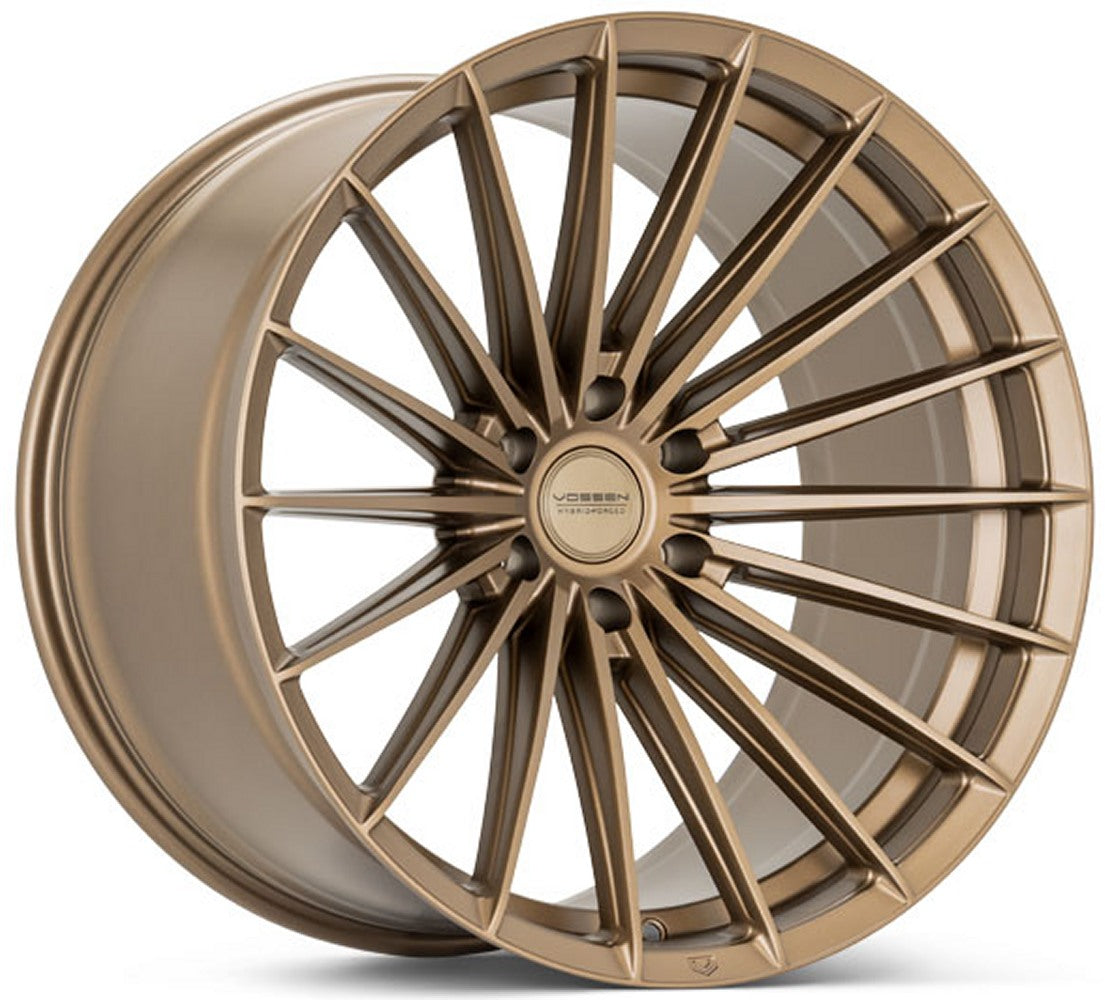 20X10 Vossen HFX-4 Satin Bronze (6-Lug) 6x135 -18mm