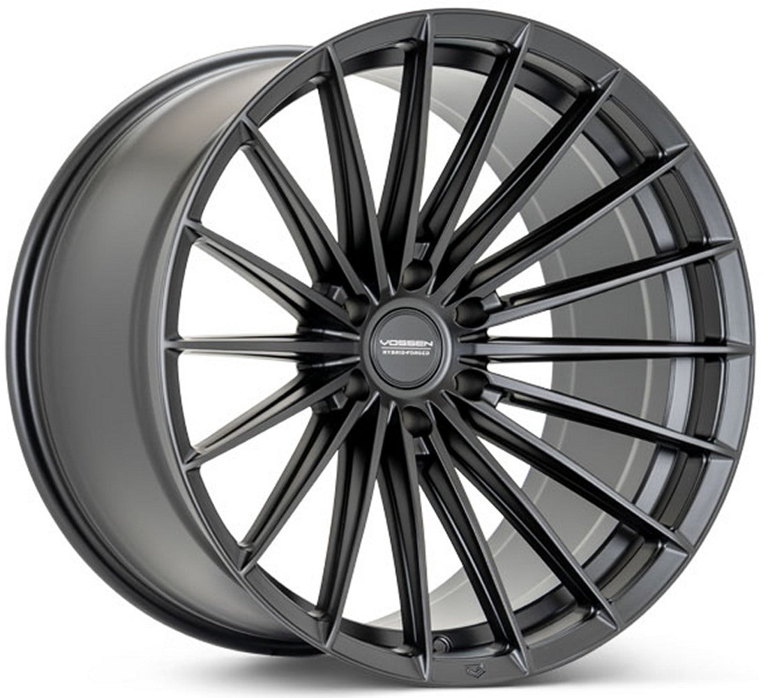 20X9.5 Vossen HFX-4 Satin Black (Hybrid Forged) 6x5.5/139.7 15mm
