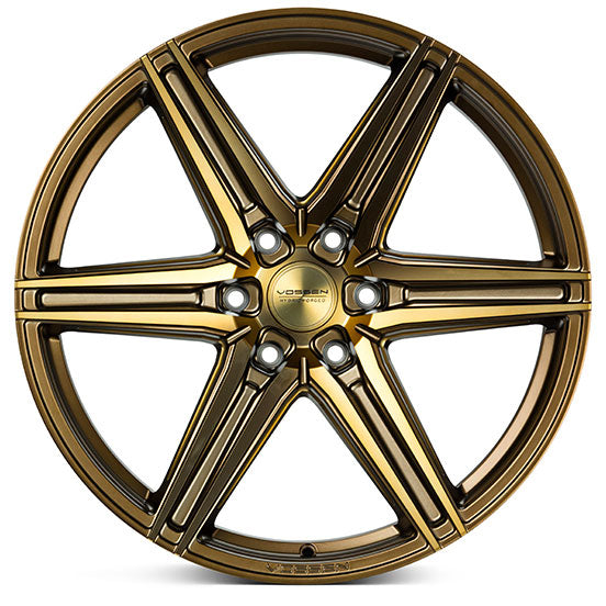 20x9.5 Vossen HF6-2 Tinted Matte Bronze (Hybrid Forged) (Deep Concave) 6x135 15mm