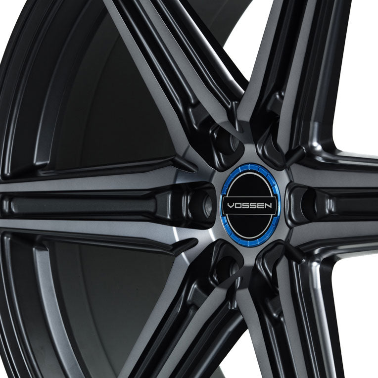 24x10 Vossen HF6-2 Tinted Matte Gunmetal (Hybrid Forged) (Deep Concave) 6x135 25mm - Flex Offroad