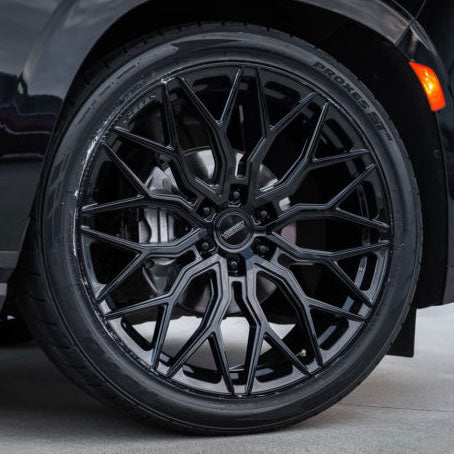 20x9.5 Vossen HF6-3 Gloss Black (Hybrid Forged) (Deep Concave) 6x5.5/139.7 15mm - Flex Offroad