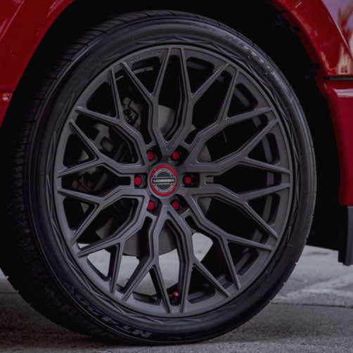 24x10 Vossen HF6-3 Matte Gunmetal (Hybrid Forged) (Deep Concave) 6x135 25mm