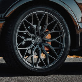 24x10 Vossen HF6-3 Tinted Matte Gunmetal (Hybrid Forged) (Deep Concave) 6x135 25mm - Flex Offroad