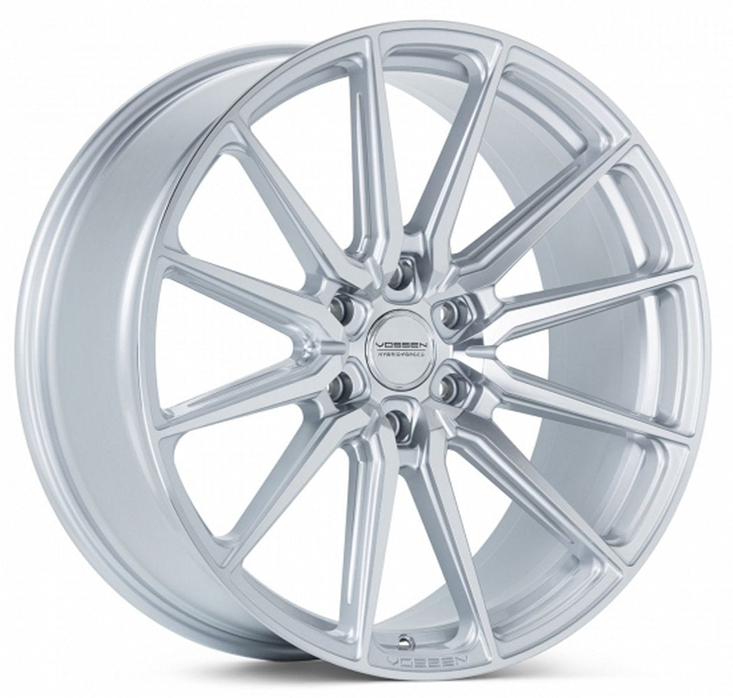 22x9.5 Vossen HF6-1 Silver Machined (Hybrid Forged) (Deep Concave) 6x5.5/139.7 20mm - Flex Offroad