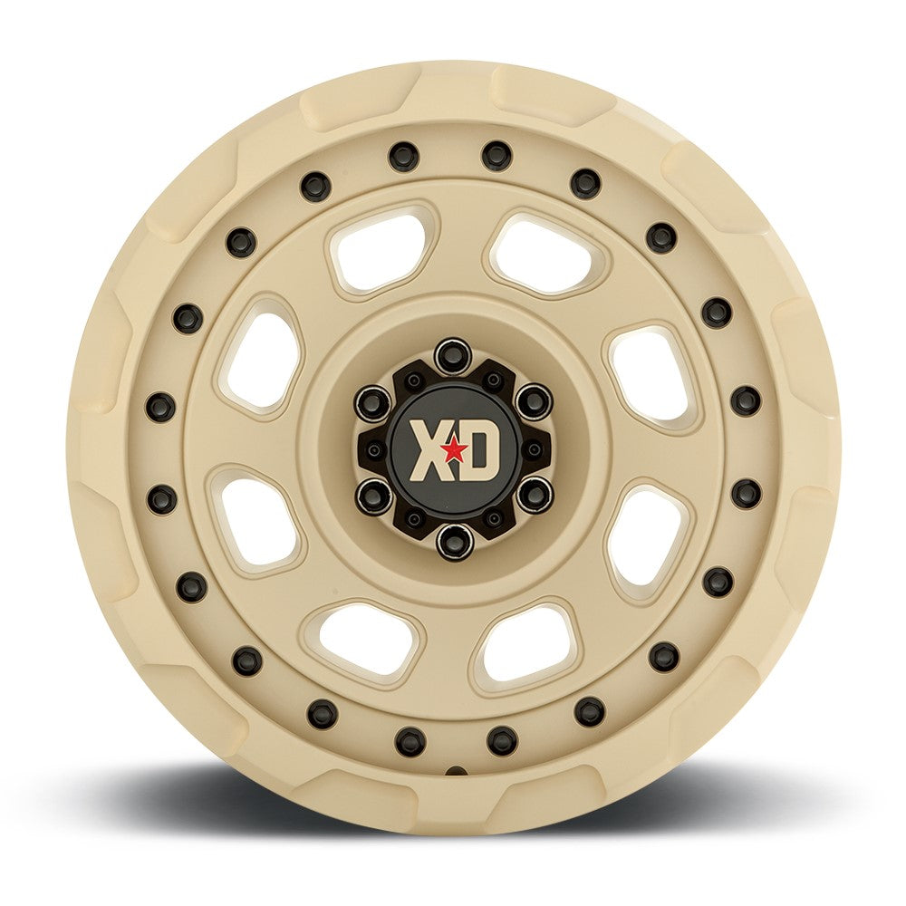 (Clearance - No Returns) 20x9 XD Series XD861 Storm Sand 6x135 18mm - Flex Offroad