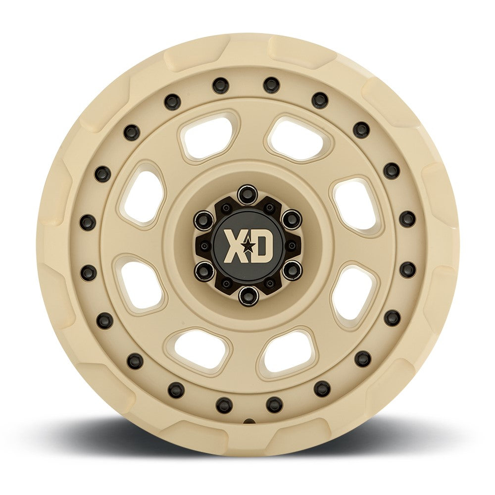 (Clearance - No Returns) 20x9 XD Series XD861 Storm Sand 6x135 18mm - Flex Offroad