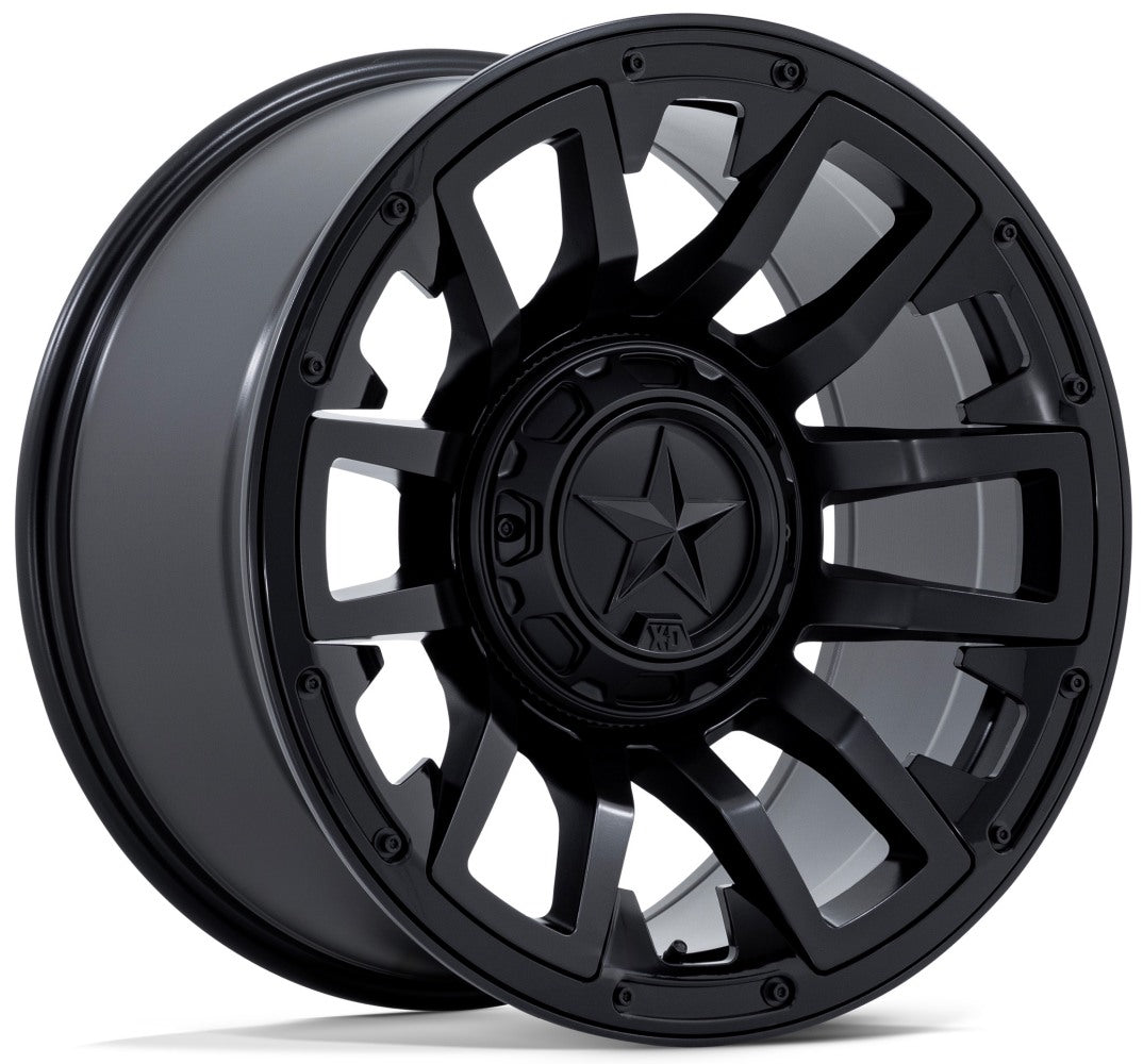 (Clearance - No Returns) 20X9 XD Series XD872 Colossus Matte Black 8x170 20mm