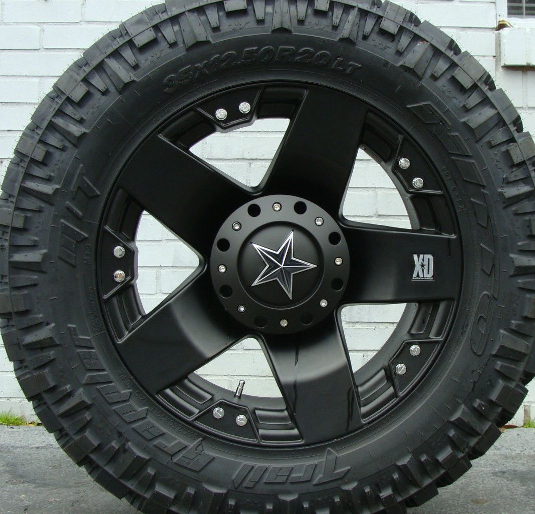 18x9 XD Series XD775 Rockstar Matte Black 6x135 6x5.5/139.7 0mm - Flex Offroad