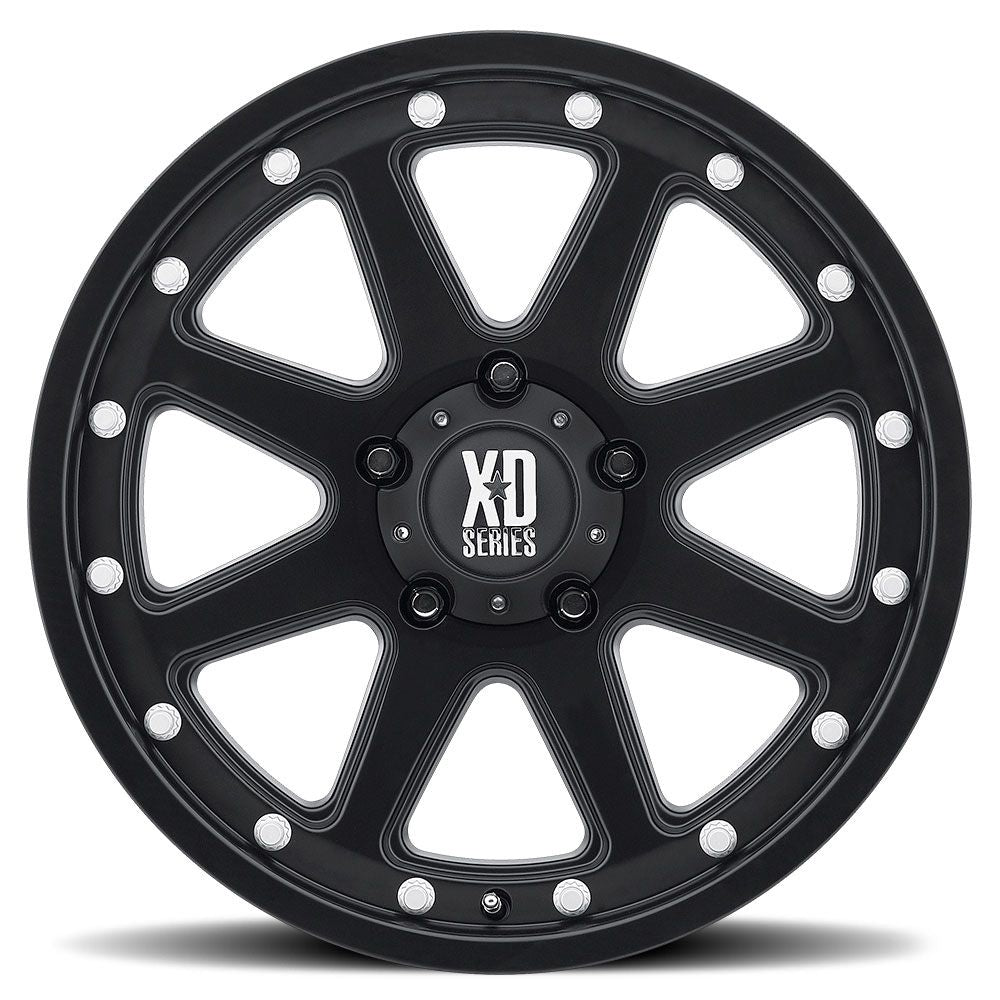 18x9 XD Series XD798 Addict Matte Black 6x5.5/139.7 18mm - Flex Offroad