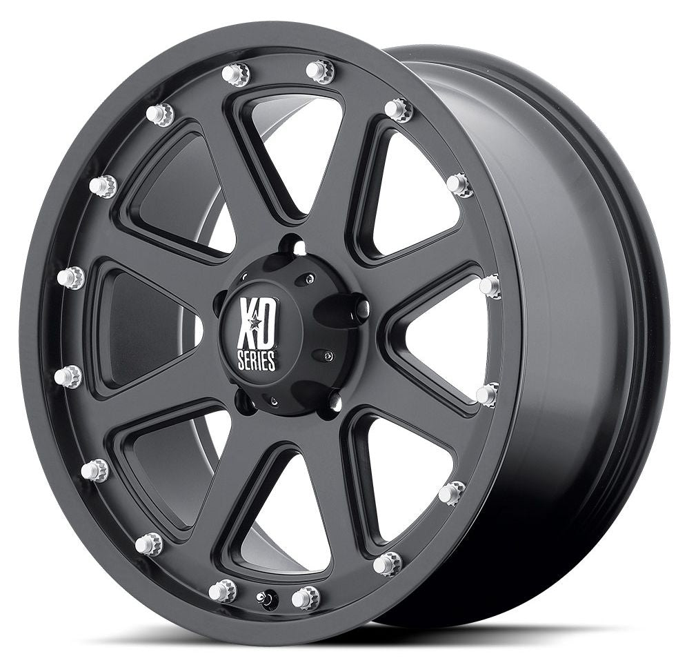 18x9 XD Series XD798 Addict Matte Black 6x5.5/139.7 18mm - Flex Offroad