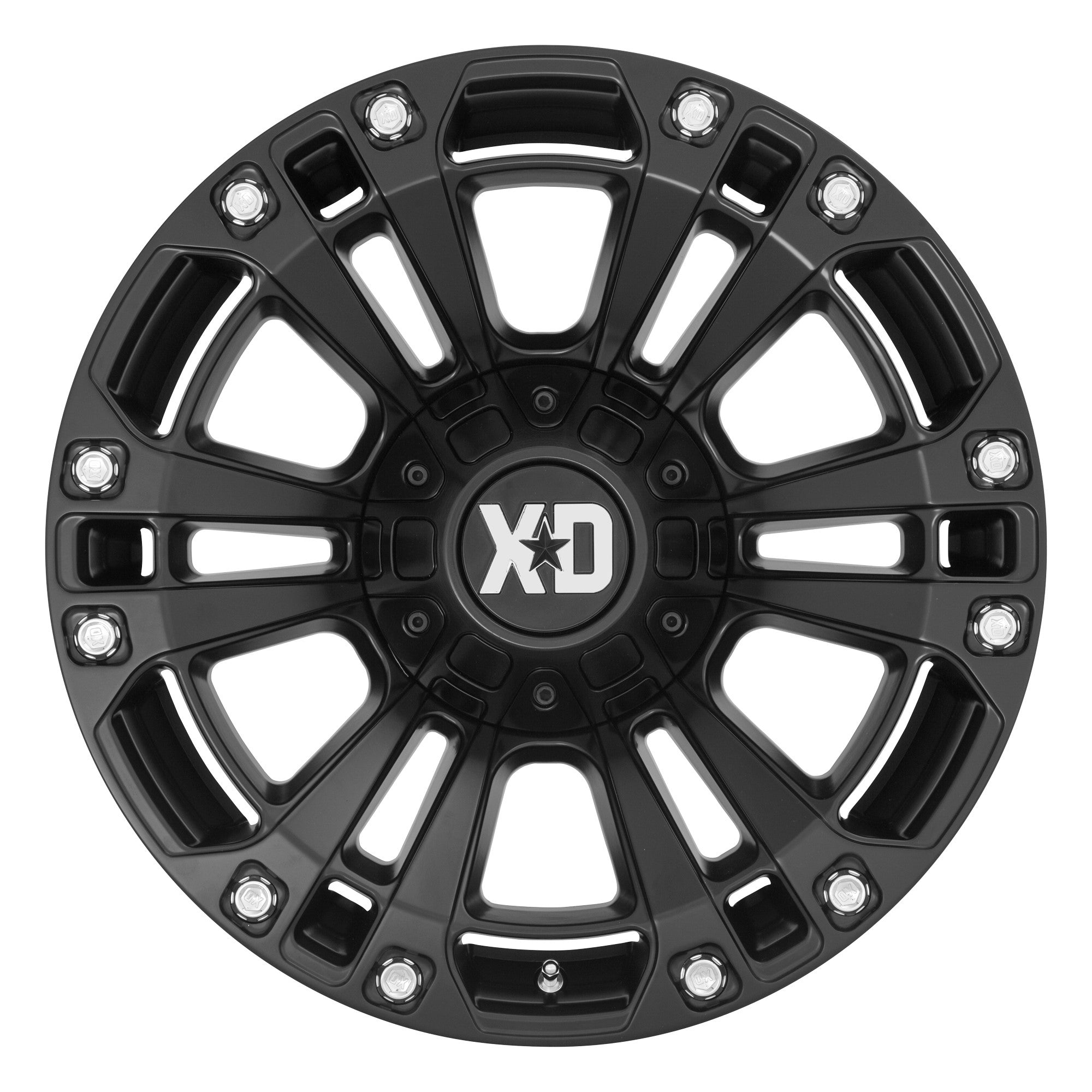 (Clearance - No Returns) 20x10 XD Series XD851 Monster 3 Satin Black 5x5/127 5x5.5/139.7 -18mm