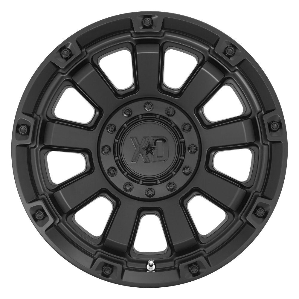 20x10 XD Series XD852 Gauntlet Satin Black 5x5/127 5x5.5/139.7 -18mm - Flex Offroad