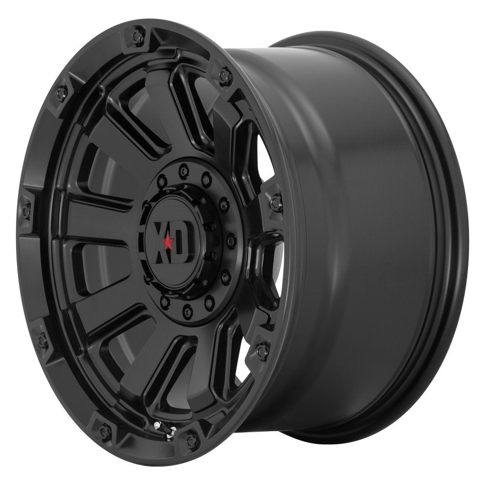 20x10 XD Series XD852 Gauntlet Satin Black 5x5/127 5x5.5/139.7 -18mm - Flex Offroad