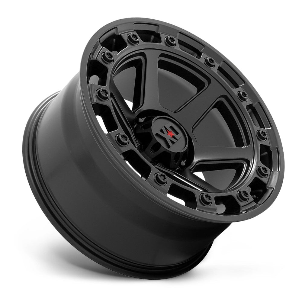 (Clearance - No Returns) 17x9 XD Series XD862 Raid Satin Black 6x120 0mm - Flex Offroad